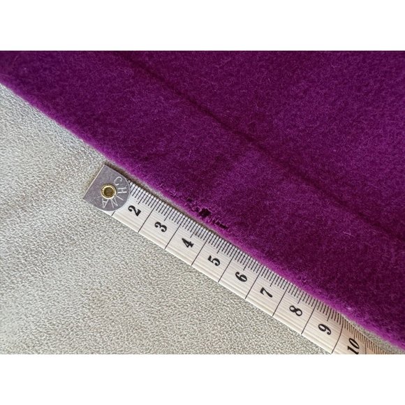 Thierry Mugler Vintage Violet Purple Cape Coat Size 38 S/M - Picture 11 of 12